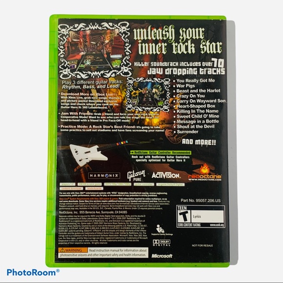 🍒 $10 ea or 3/$20 Guitar Hero 2 X Box 360 - Picture 2 of 4